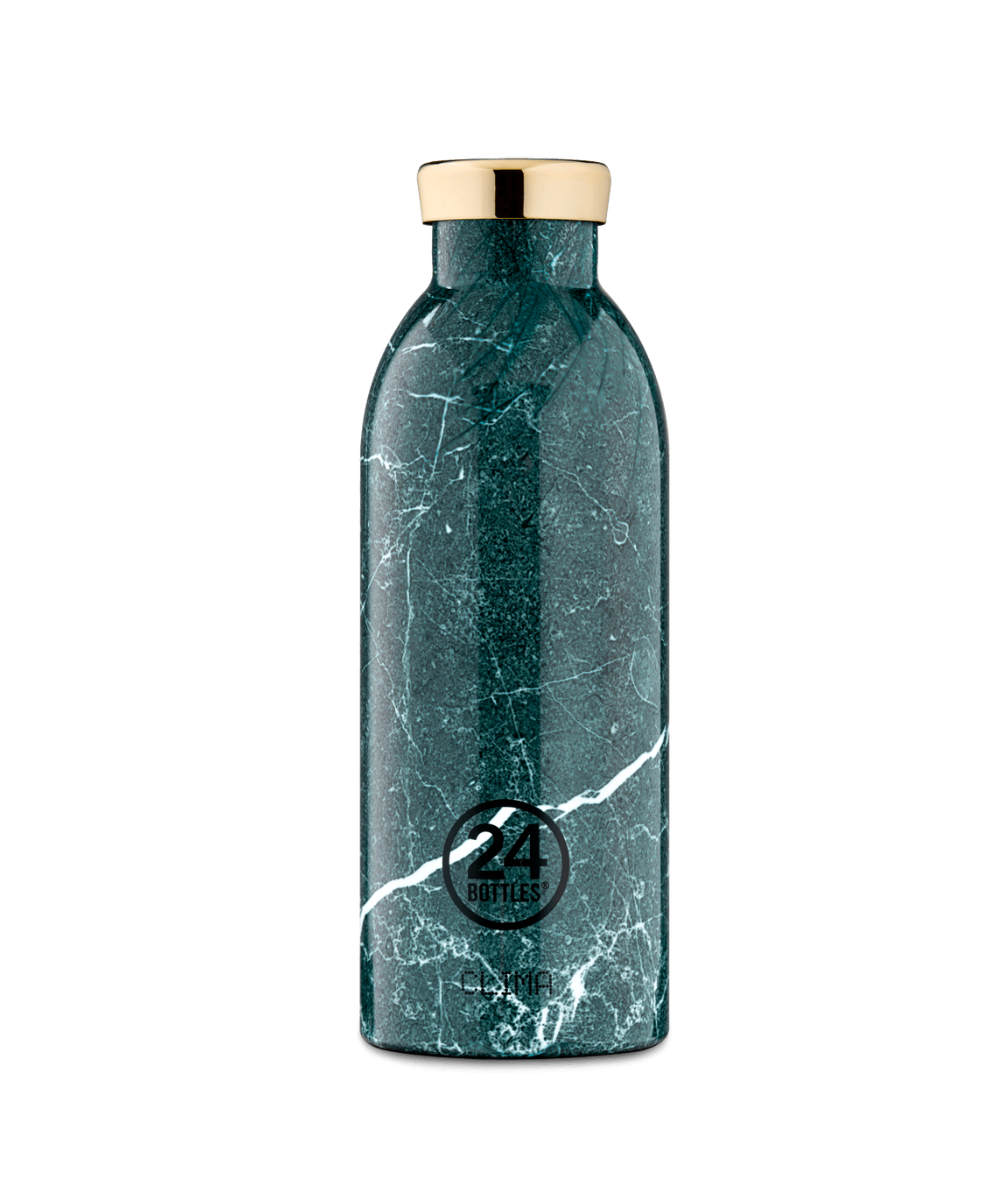 Clima termoflaske, Green Marble - 500 ml.